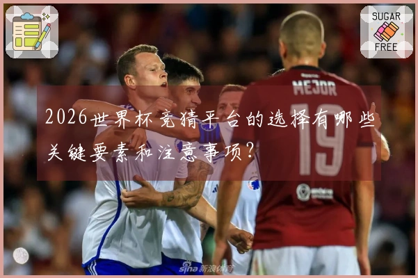 2026世界杯竞猜平台的选择有哪些关键要素和注意事项？