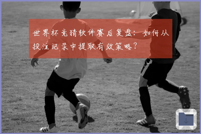 世界杯竞猜软件赛后复盘：如何从投注记录中提取有效策略？