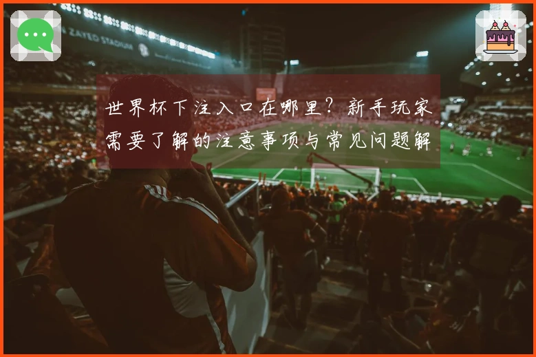 世界杯下注入口在哪里？新手玩家需要了解的注意事项与常见问题解答